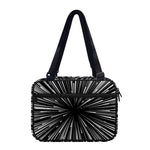 Black And White Hyperspace Print Double Strap Bible Bag