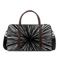 Black And White Hyperspace Print Duffel Bag