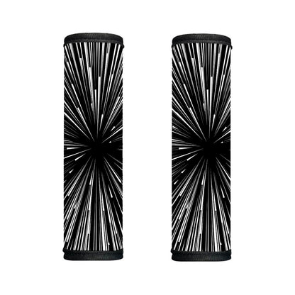 Black And White Hyperspace Print Handle Covers