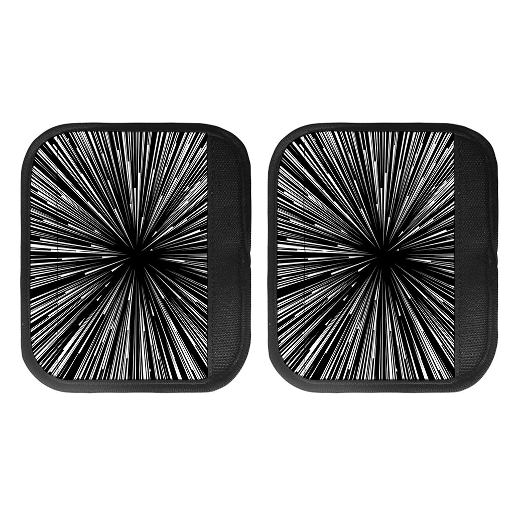 Black And White Hyperspace Print Handle Covers