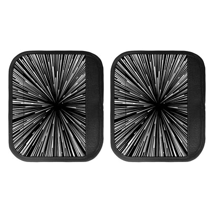 Black And White Hyperspace Print Handle Covers