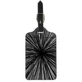 Black And White Hyperspace Print Luggage Tag