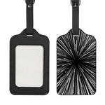 Black And White Hyperspace Print Luggage Tag