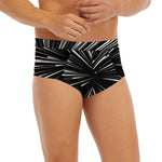Black And White Hyperspace Print Men's Briefs