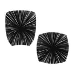Black And White Hyperspace Print Office Chair Cover