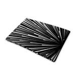 Black And White Hyperspace Print Pet Cooling Mat Cover