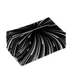 Black And White Hyperspace Print Rectangle Tissue Box Cover