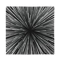 Black And White Hyperspace Print Silk Bandana
