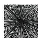 Black And White Hyperspace Print Silk Bandana