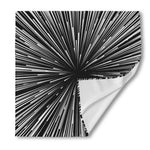 Black And White Hyperspace Print Silk Bandana