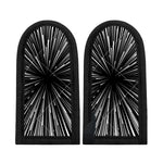 Black And White Hyperspace Print Skillet Handle Cover