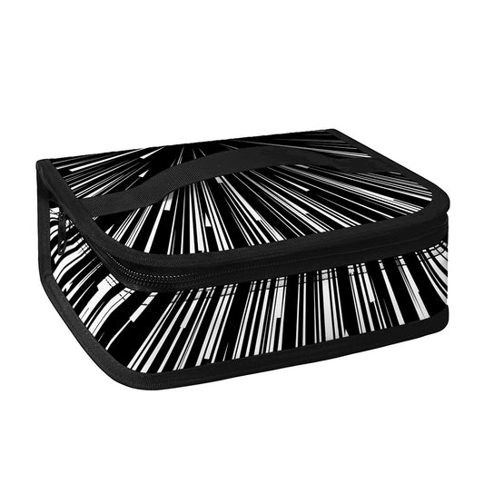 Black And White Hyperspace Print Small Lunch Bag