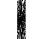 Black And White Hyperspace Print Table Runner