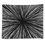 Black And White Hyperspace Print Tapestry