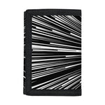 Black And White Hyperspace Print Trifold Wallet