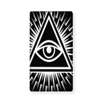 Black And White Illuminati Print Baby Crib Sheet