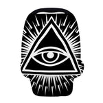 Black And White Illuminati Print Baby Seat Cover