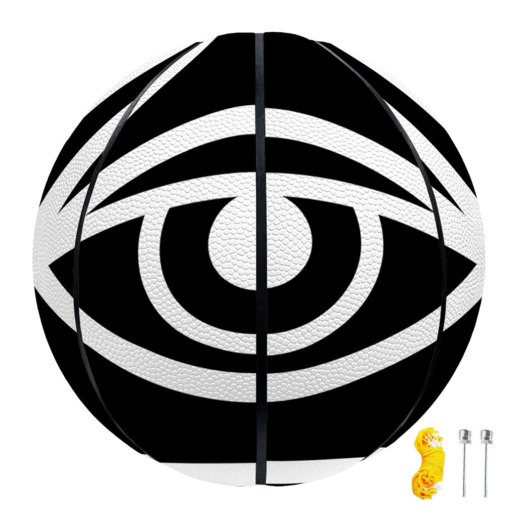 Black And White Illuminati Print Basketball