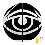Black And White Illuminati Print Basketball