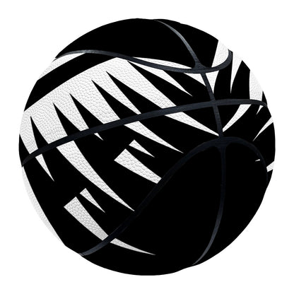 Black And White Illuminati Print Basketball