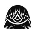 Black And White Illuminati Print Beanie
