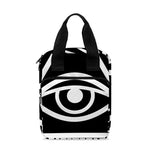 Black And White Illuminati Print Bible Tote Bag
