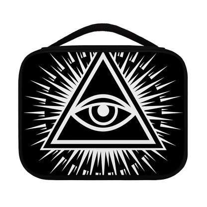 Black And White Illuminati Print Classic Bible Case