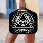 Black And White Illuminati Print Classic Bible Case