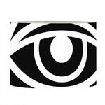 Black And White Illuminati Print Drum Lamp Shade