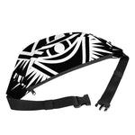 Black And White Illuminati Print Fanny Pack