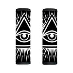 Black And White Illuminati Print Handle Covers