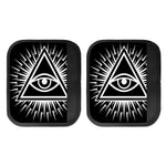 Black And White Illuminati Print Handle Covers