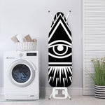 Black And White Illuminati Print Ironing Board Cover