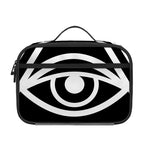 Black And White Illuminati Print Portable Lunch Bag