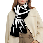 Black And White Illuminati Print Scarf