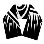 Black And White Illuminati Print Scarf