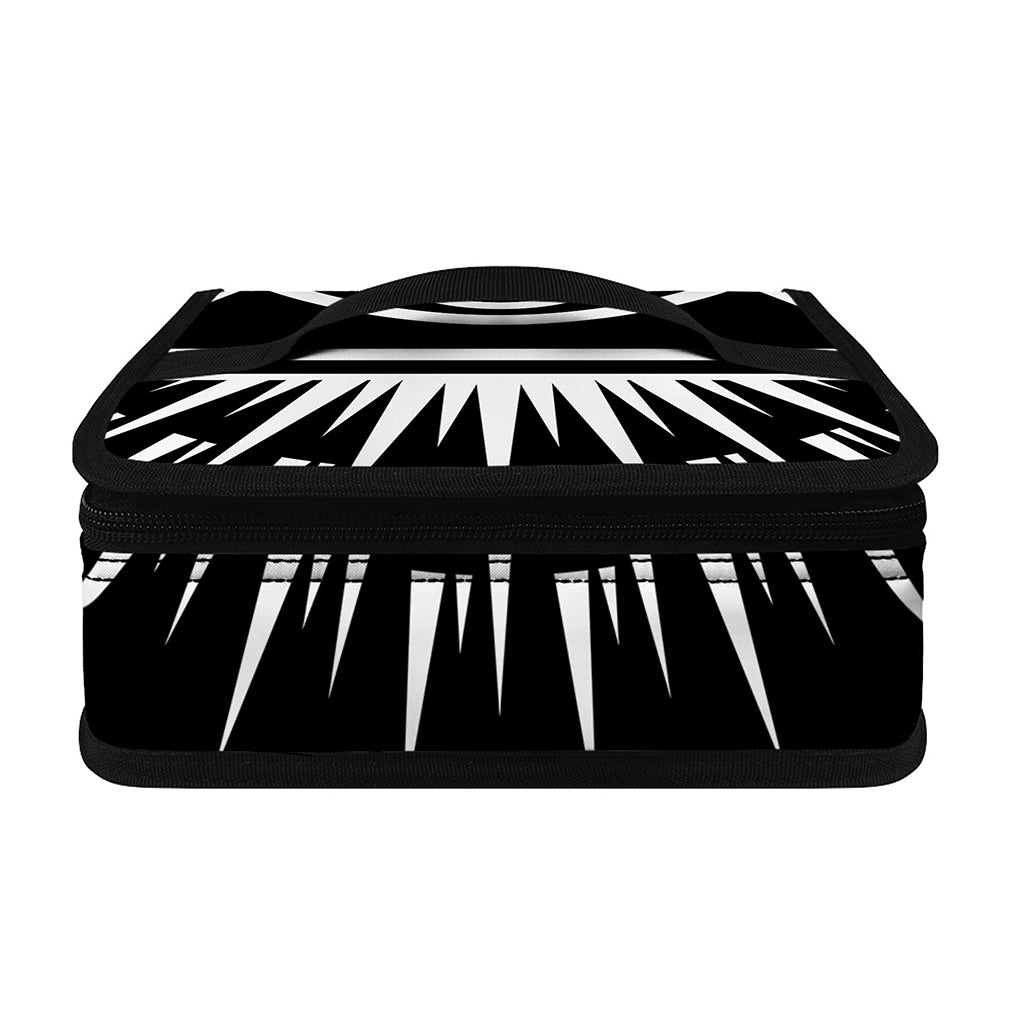 Black And White Illuminati Print Small Lunch Bag