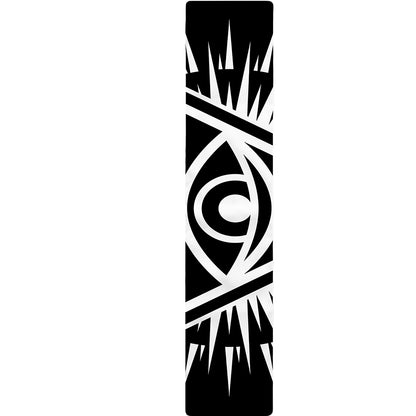 Black And White Illuminati Print Table Runner