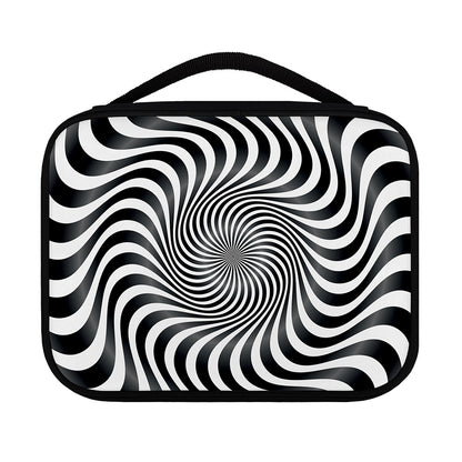 Black And White Illusory Motion Print Classic Bible Case