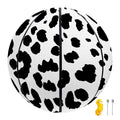Black And White Jaguar Pattern Print Basketball