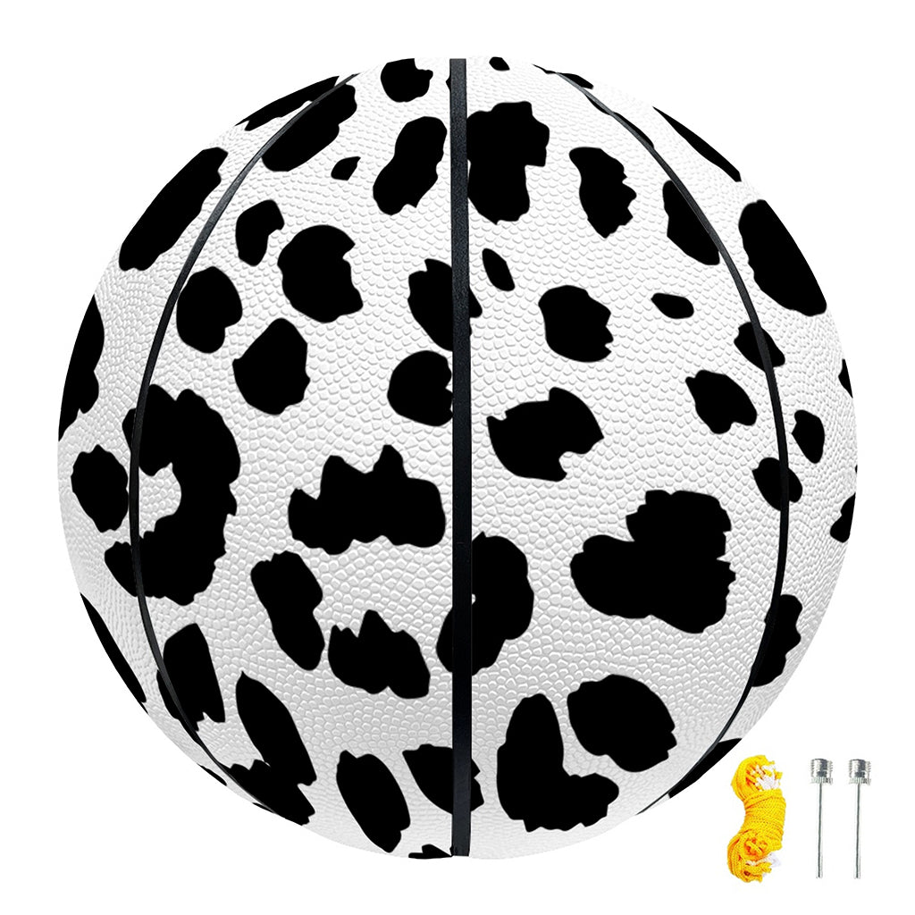Black And White Jaguar Pattern Print Basketball