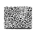 Black And White Jaguar Pattern Print Bifold Wallet
