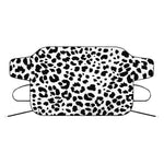 Black And White Jaguar Pattern Print Car Windshield Snow Cover
