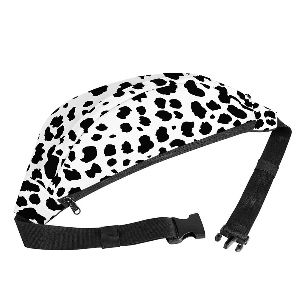 Black And White Jaguar Pattern Print Fanny Pack