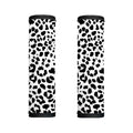Black And White Jaguar Pattern Print Handle Covers