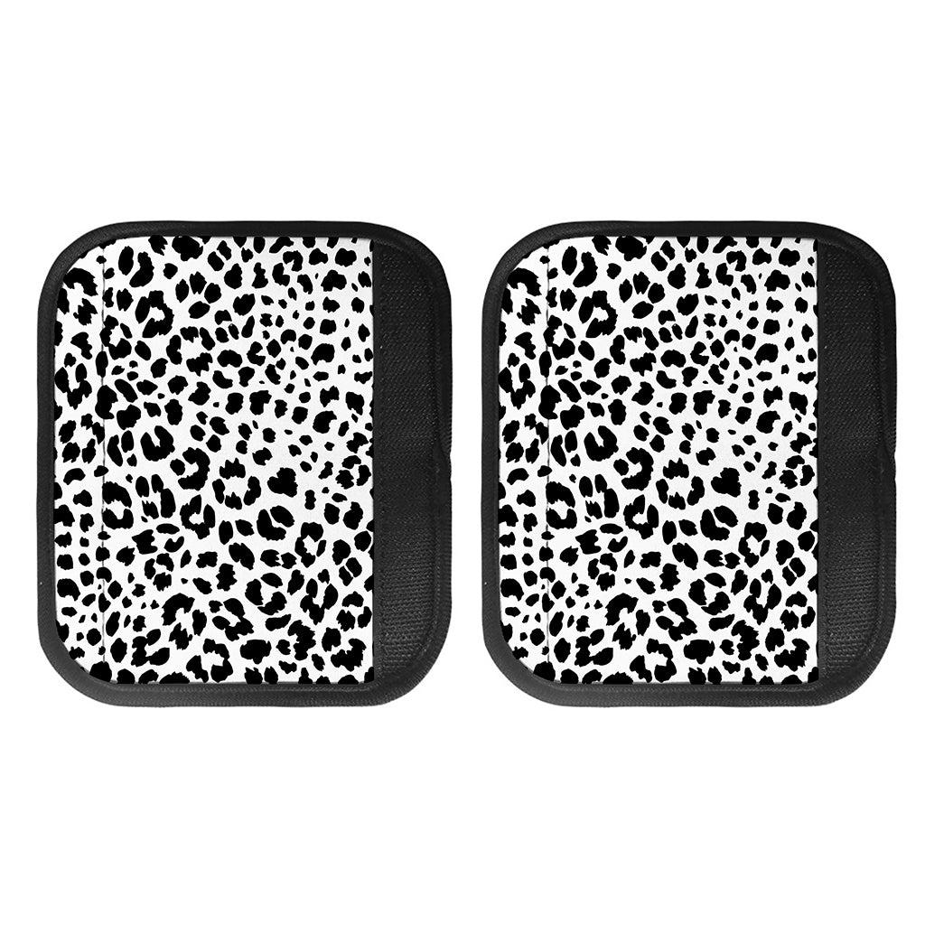 Black And White Jaguar Pattern Print Handle Covers