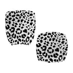 Black And White Jaguar Pattern Print Office Chair Cover