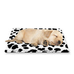 Black And White Jaguar Pattern Print Pet Cooling Mat Cover