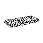 Black And White Jaguar Pattern Print Piano Keyboard Cover