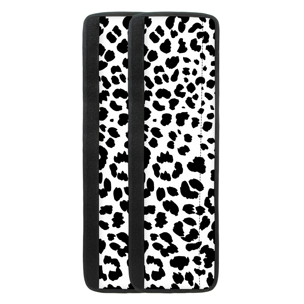Black And White Jaguar Pattern Print Refrigerator Handle Covers